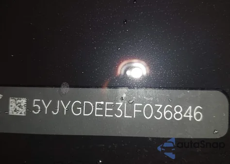 2020 Tesla Model Y Long Range Dual Motor All-Wheel Drive из США, поврежденный, VIN 5YJYGDEE3LF036846